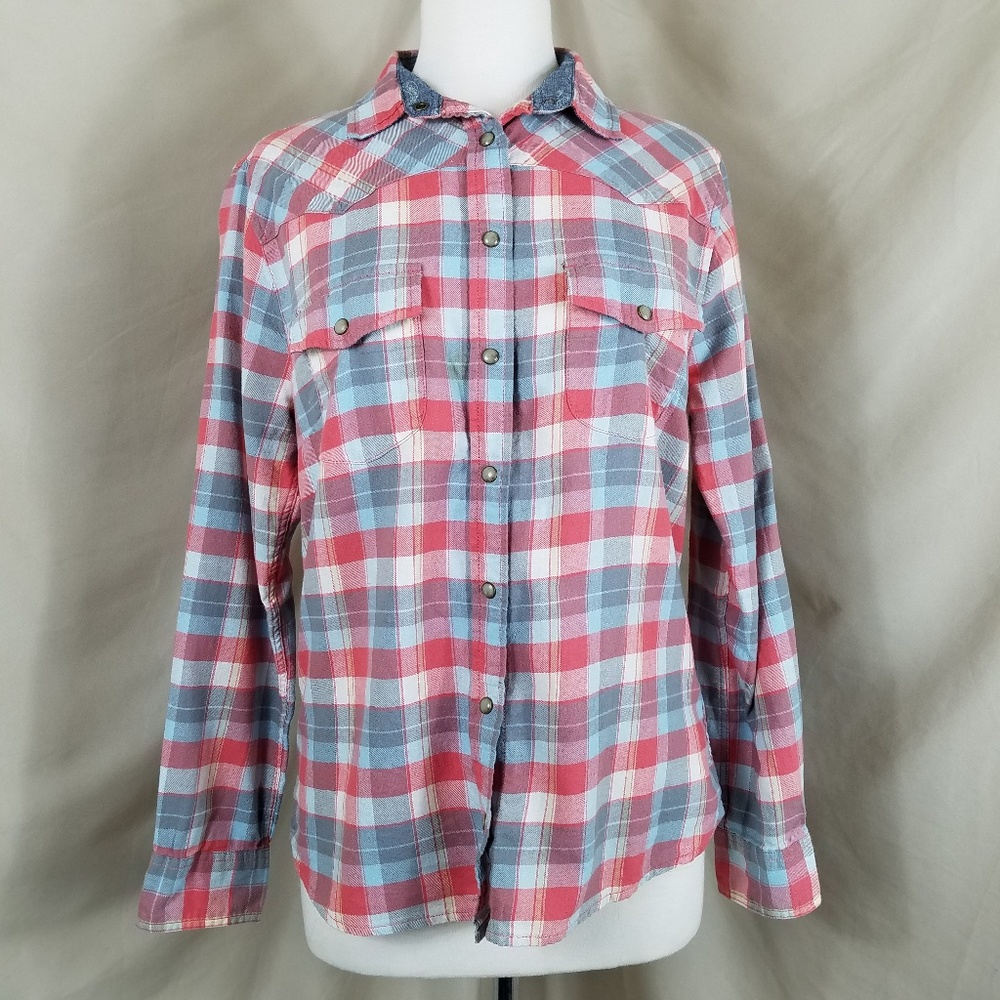 Jack's Girlfriend BEA Snap Front Flannel